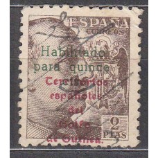 Guinea Sueltos 1949 Edifil 274 usado