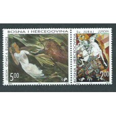 Herceg Bosna - Correo Yvert 21/22 ** Mnh Cuentos y leyendas