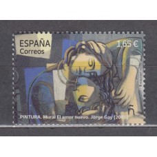 España II Centenario Correo 2023 Edifil 5654 ** Mnh Mural el Amor nuevo. Jorge Gay