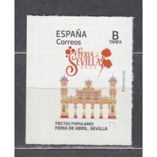 España II Centenario Correo 2023 Edifil 5656 ** Mnh Feria de Abril