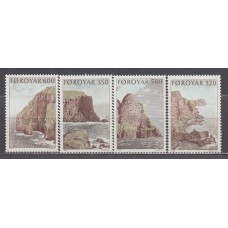 Feroe Correo Yvert 184/87 ** Mnh