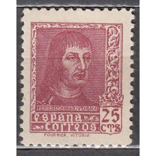 España Sueltos 1938 Edifil 843 ** Mnh Fernando el Católico