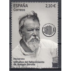 España II Centenario Correo 2023 Edifil 5664 ** Mnh 100 Años Fallecimiento Joaquin Sorolla