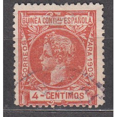 Guinea Sueltos 1903 Edifil 14 usado