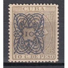 Cuba Sueltos 1883 Edifil 84 * Mh