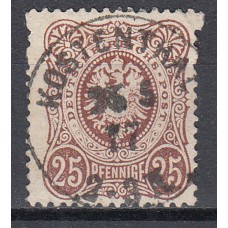 Alemania Imperio Correo 1875 Yvert 34 usado