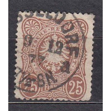 Alemania Imperio Correo 1875 Yvert 34 usado