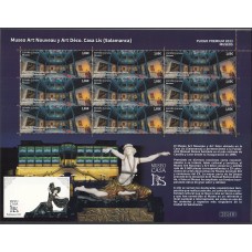 España II Centenario Correo 2023 Edifil 5668/70 (PREMIUM 135/7) Mnh Museos