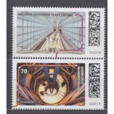 Alemania Federal Correo 2023 Yvert 3538/39 ** Mnh Estaciones de Metro