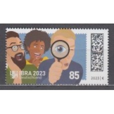 Alemania Federal Correo 2023 Yvert 3546 ** Mnh Ibra Excibición de sellos