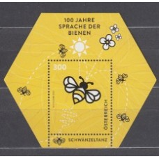 Austria Correo 2023 Yvert  3591 ** Mnh Fauna - Abejas