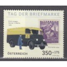 Austria Correo 2023 Yvert 3599 ** Mnh Dia del Sello - Coche de Correo