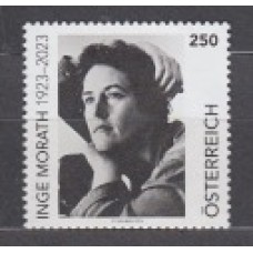 Austria Correo 2023 Yvert 3607 ** Mnh Personaje - Inge Morath