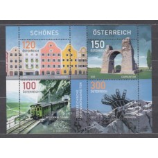 Austria Correo 2023 Yvert 3603/6 ** Mnh Hojita Schones