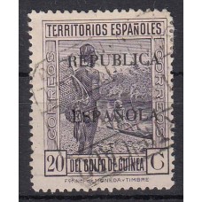 Guinea Sueltos 1931 Edifil 221 usado