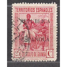 Guinea Sueltos 1931 Edifil 222 usado