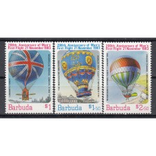 Barbuda Correo Yvert 623/25 ** Mnh Globos