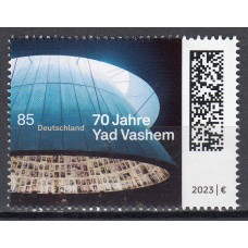 Alemania Federal Correo 2023 Yvert 3560 ** Mnh 70 años Yad Vashem