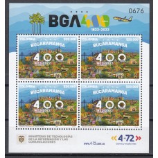 Colombia Correo 2022 Yvert 2607 Hojita ** Mnh Bucaramanga