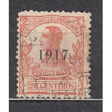 Guinea Sueltos 1917 Edifil 116 usado