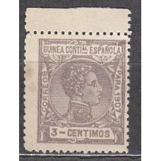 Guinea Sueltos 1907 Edifil 45 (*) Mng