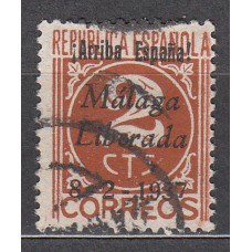 Locales Patrióticos Málaga 1937 Edifil 8 usado