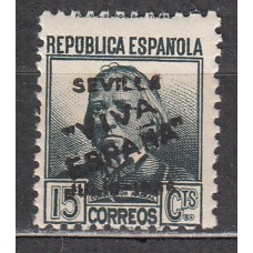 Locales Patrióticos Sevilla 1936 Edifil 5 ** Mnh