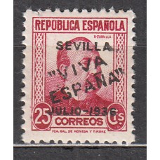 Locales Patrióticos Sevilla 1936 Edifil 7 ** Mnh