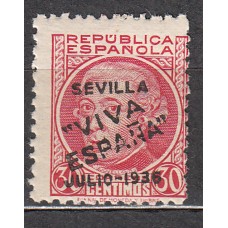 Locales Patrióticos Sevilla 1936 Edifil 8 ** Mnh