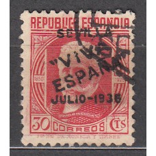 Locales Patrióticos Sevilla 1936 Edifil 9 usado