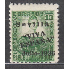 Locales Patrióticos Sevilla 1936 Edifil 21 ** Mnh