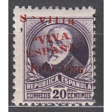 Locales Patrióticos Sevilla 1936 Edifil 23 ** Mnh