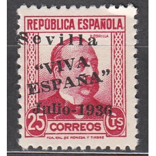 Locales Patrióticos Sevilla 1936 Edifil 24 (*) Mng