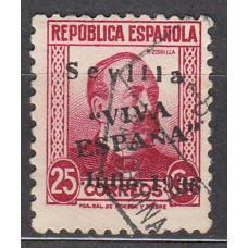 Locales Patrióticos Sevilla 1936 Edifil 24  usado