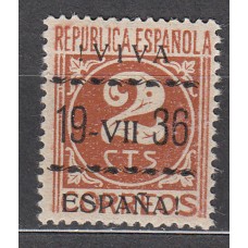 Locales Patrióticos Vitoria 1937 Edifil 5 ** Mnh  Tipo I