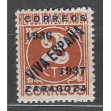 Locales Patrióticos Zaragoza 1937 Edifil 29 * Mh