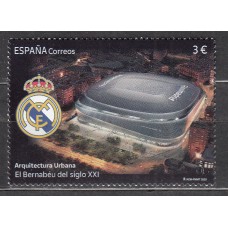 España II Centenario Correo 2023 Edifil 5711 ** Mnh El Bernabeu delSiglo XXI - Deportes - Fútbol
