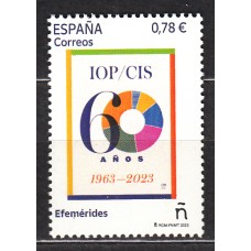 España II Centenario Correo 2023 Edifil 5714 ** Mnh 60 Años IOP/CIS