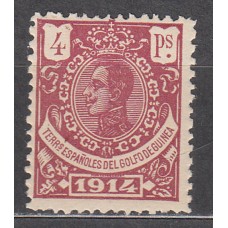 Guinea Sueltos 1914 Edifil 109 ** Mnh