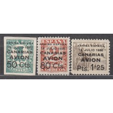 Canarias Correo 1937 Edifil 20/2 * Mh