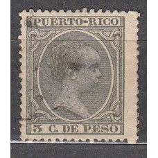 Puerto Rico Sueltos 1894 Edifil 108 Usado