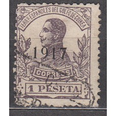 Guinea Sueltos 1917 Edifil 121 usado