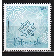 Austria Correo 2023 Yvert 3634 ** Mnh Navidad - Cristales