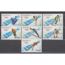 Guinea Bissau Correo Yvert 489/95 ** Mnh Deportes