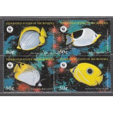 Micronesia - Correo 1997 Yvert 493/96 ** Mnh Fauna - Peces