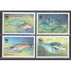 Grenada-Grenadines - Correo Yvert 2931/34 ** Mnh Fauna - Peces