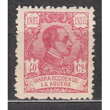 La Aguera Sueltos 1923 Edifil 22 ** Mnh