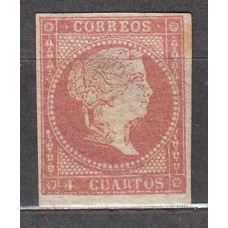 España Clásicos 1855 Edifil 44 (*) Mng