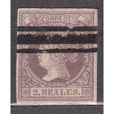 España Barrados 1860 Edifil 56S