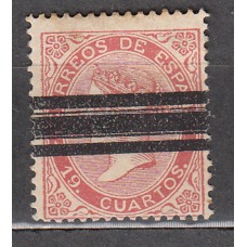 España Barrados 1867-69 Edifil 90S